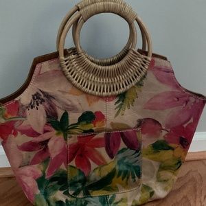 Patricia Nash Wood Handle Tote